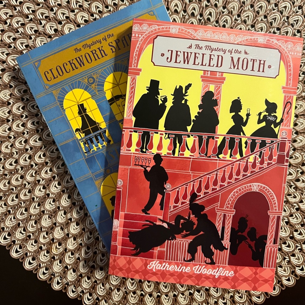 The Mystery of the Jeweled Moth and Clockwork Sparrow Books